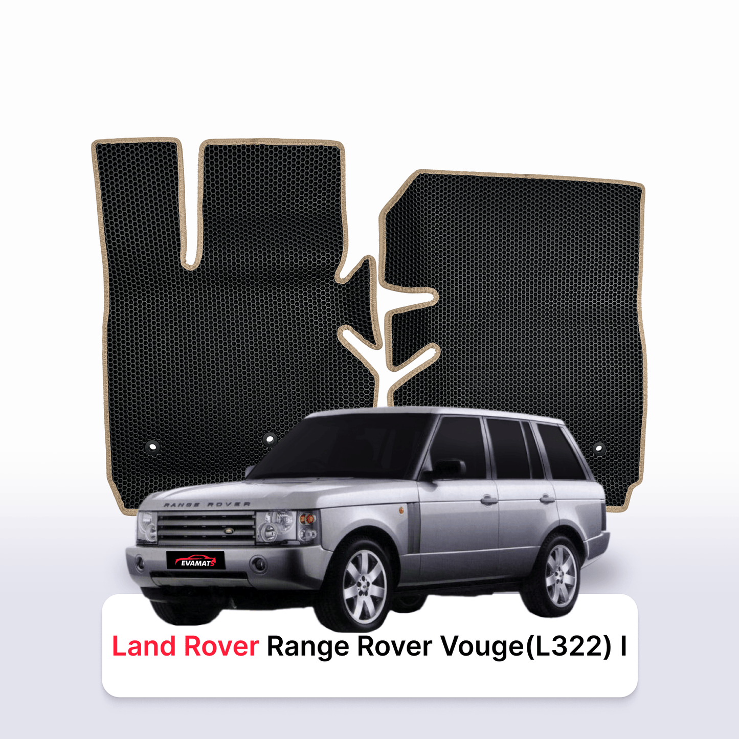 Autokoberce EVAMATS pro Land Rover Range Rover Vouge (L322) 1 gen 2001-2012  r. SUV