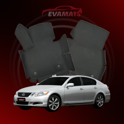 Autokoberce EVAMATS pro Lexus GS 3 gen 2004-2011 rok SEDAN