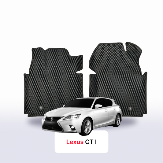 Autokoberce EVAMATS pro Lexus CT 1 gen 2010-2023 rok HATCHBACK 5dv.