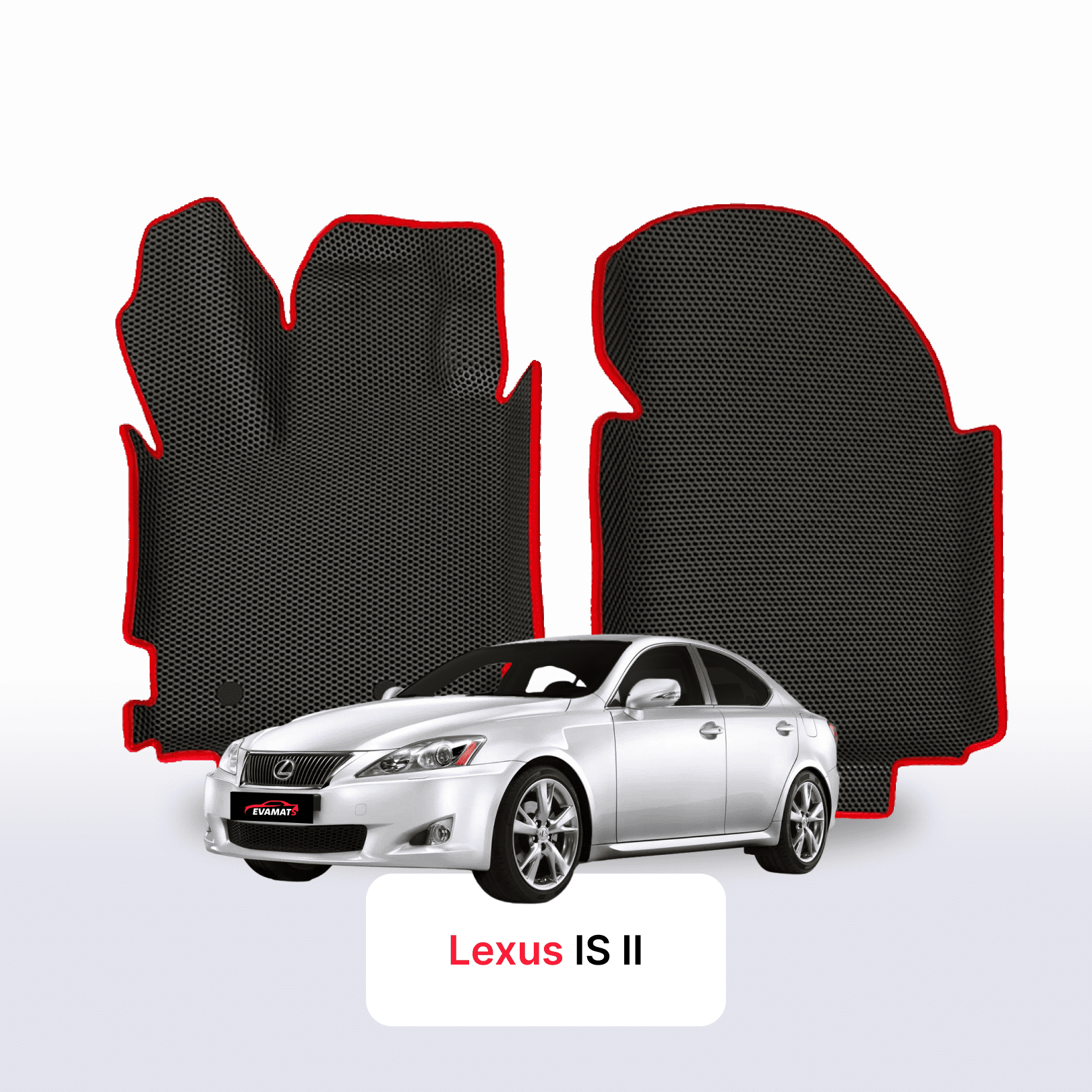 Autokoberce EVAMATS pro Lexus IS 2 gen 2005-2016 r. SEDAN
