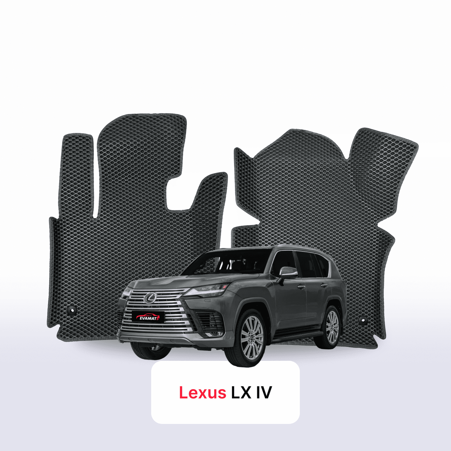 Autokoberce EVAMATS pro SUV Lexus LX 4 gen 2021-2025