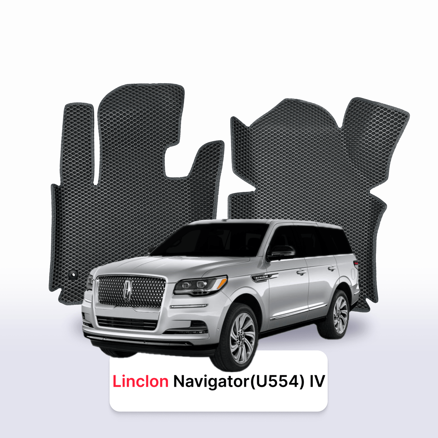 Autokoberce EVAMATS pro Lincoln Navigator (U554) 4 gen 2017-2025 rok LONG SUV