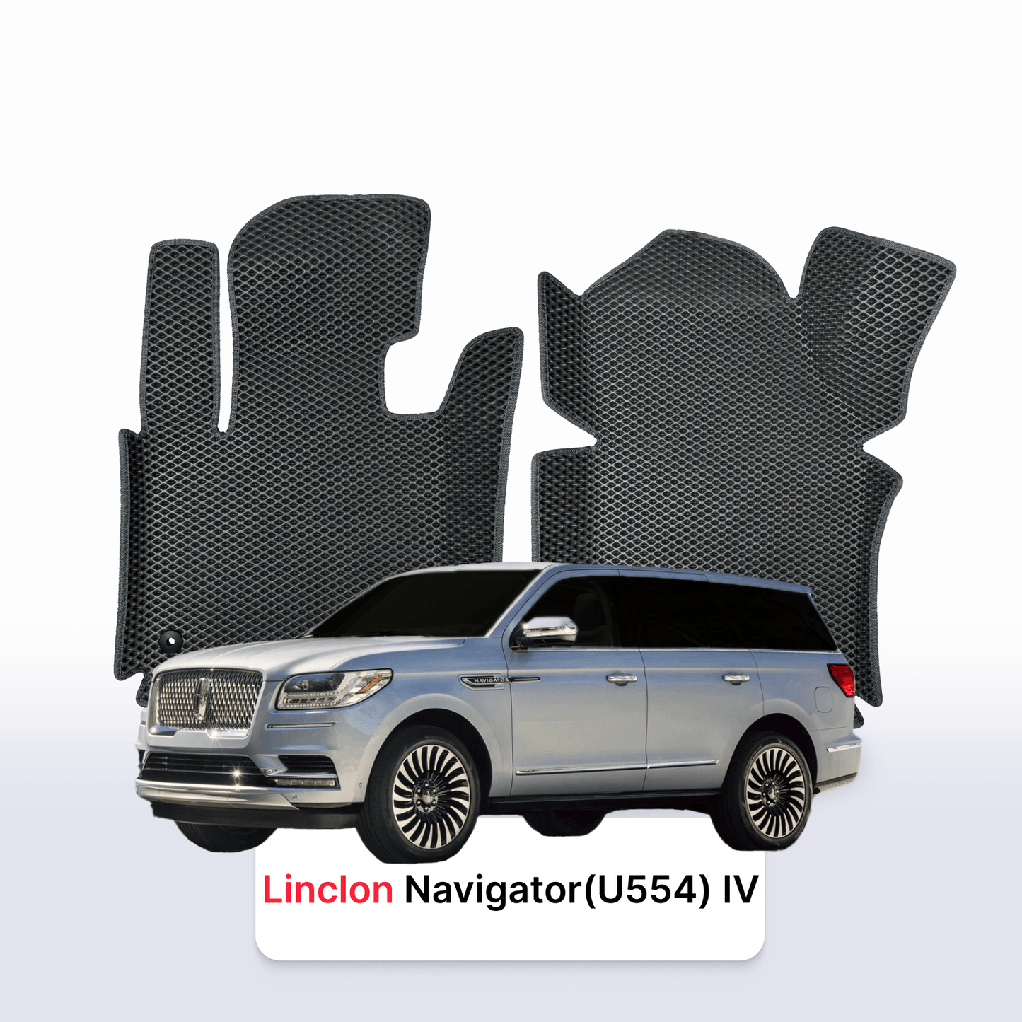 Autokoberce EVAMATS pro Lincoln Navigator (U554) 4 gen 2017-2025 SUV