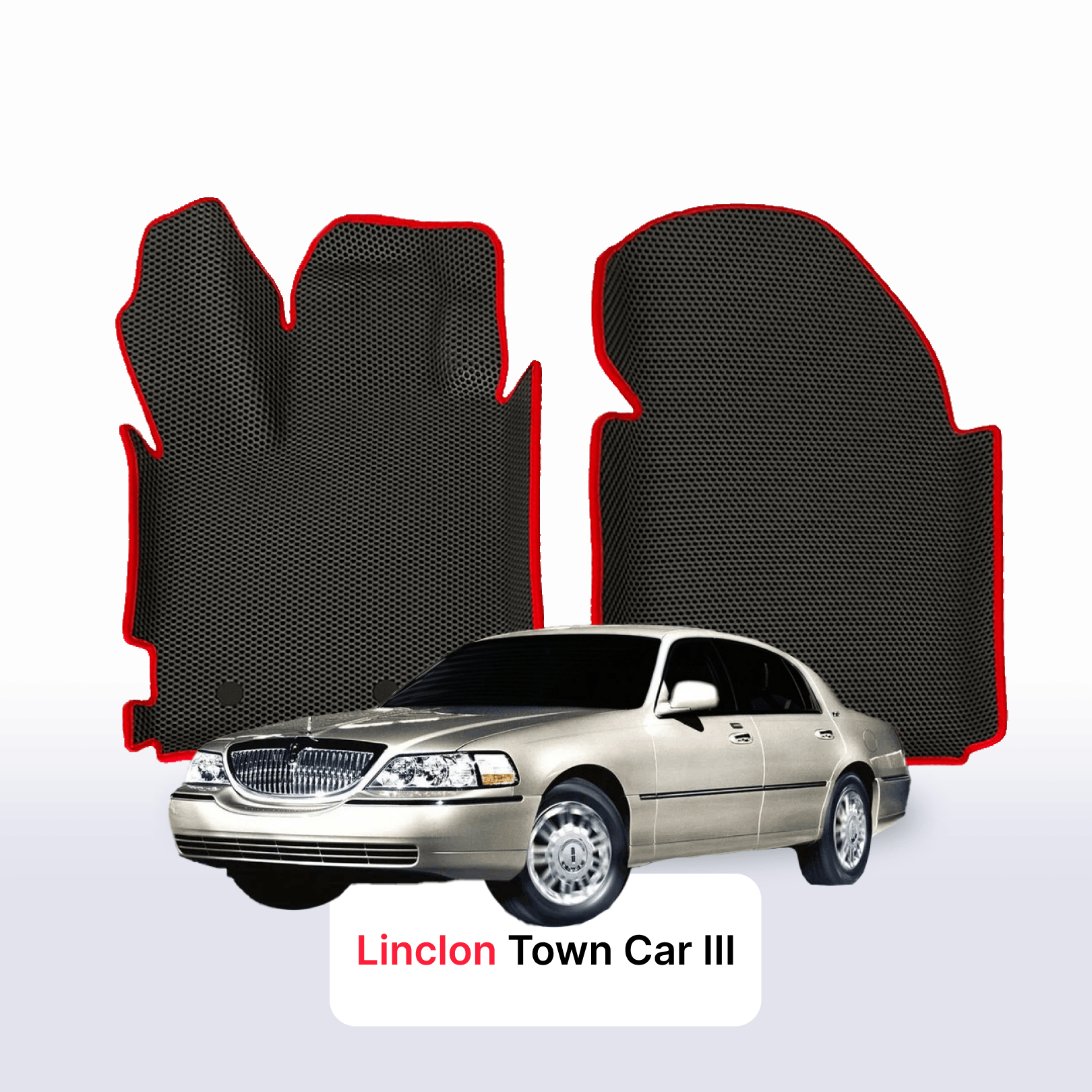 Autokoberce EVA pro Lincoln Town Car 3 gen 1997-2011 r. SEDAN