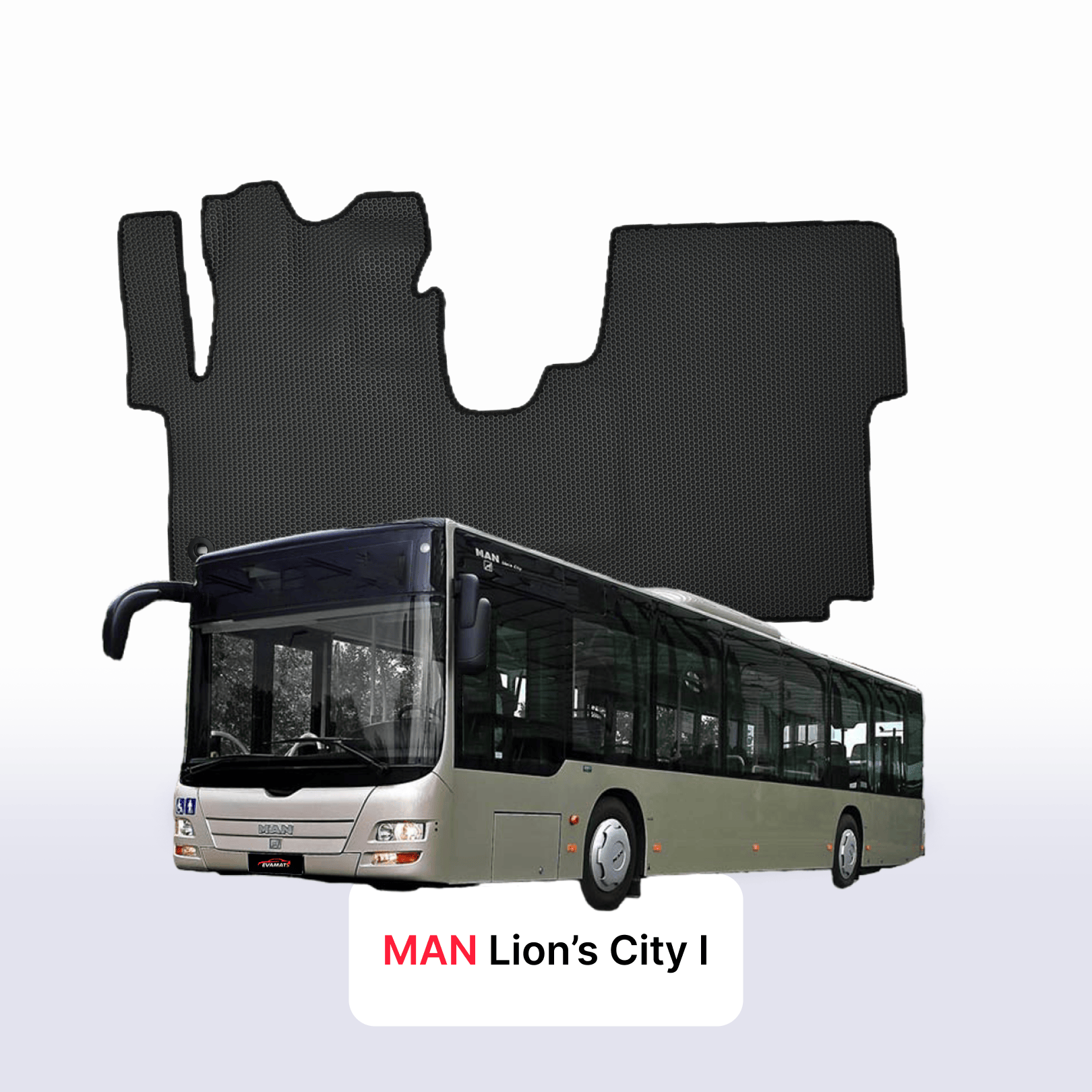 Autokoberce EVA pro MAN Lion’s City 1 gen 1996-2028 r. MINIBUS