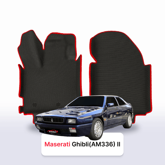 Autokoberce EVAMATS pro Maserati Ghibli(AM336) 2 gen 1992-1998 rok COUPE