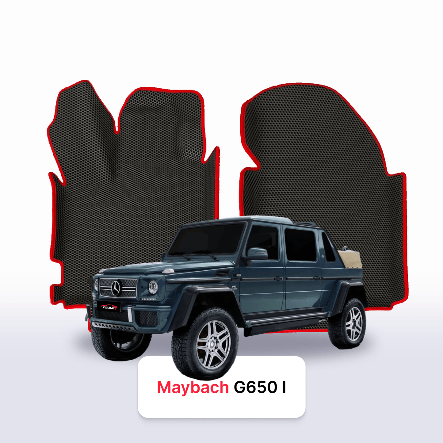 Autokoberce EVA pro Maybach G650 1 gen 2017-2018 r. SUV 4 míst
