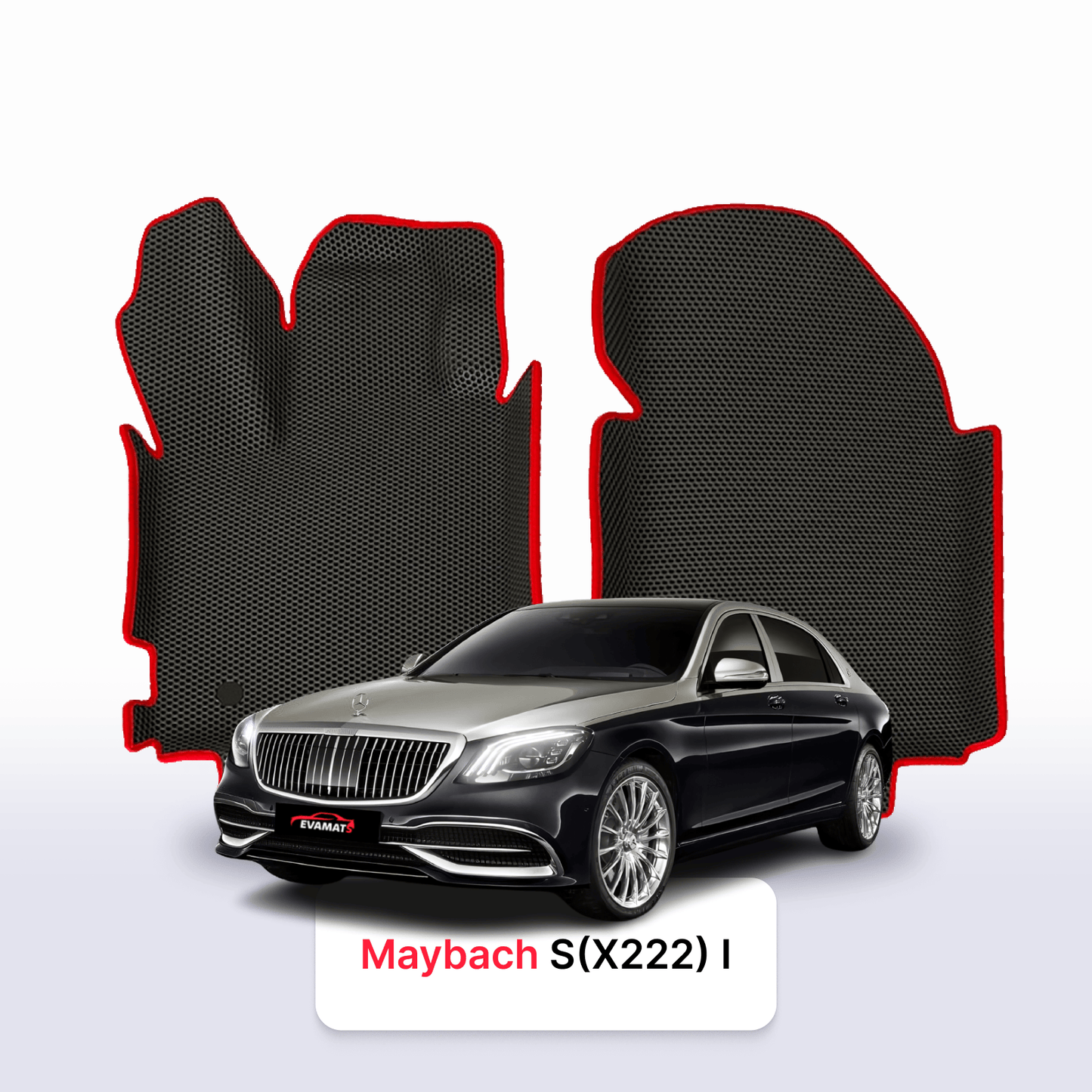 Autokoberce EVAMATS pro Maybach S(X222) 1 gen 2014-2021 rok SEDAN 5místný