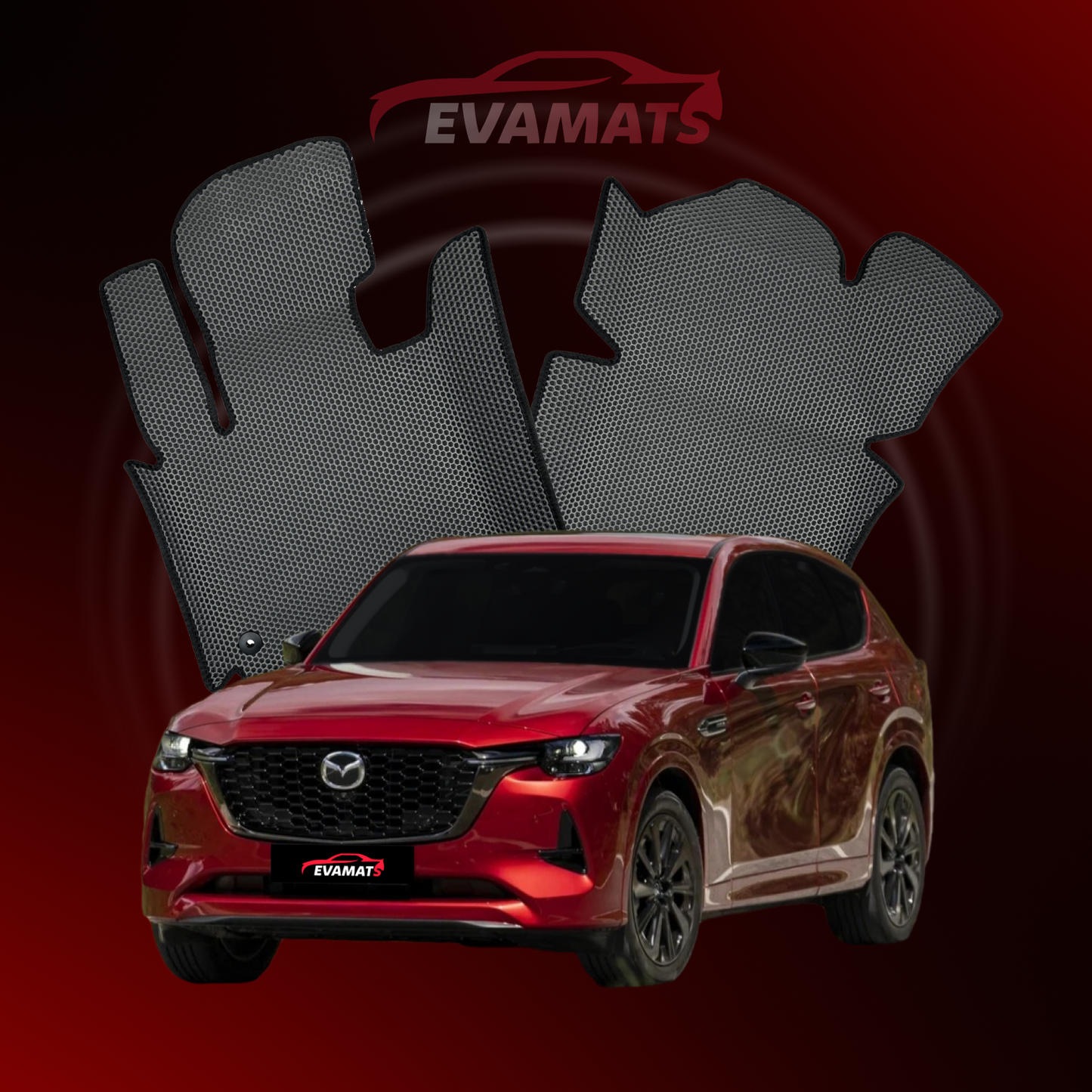 Autokoberce EVAMATS pro SUV Mazda CX-60 1 gen 2022-2025