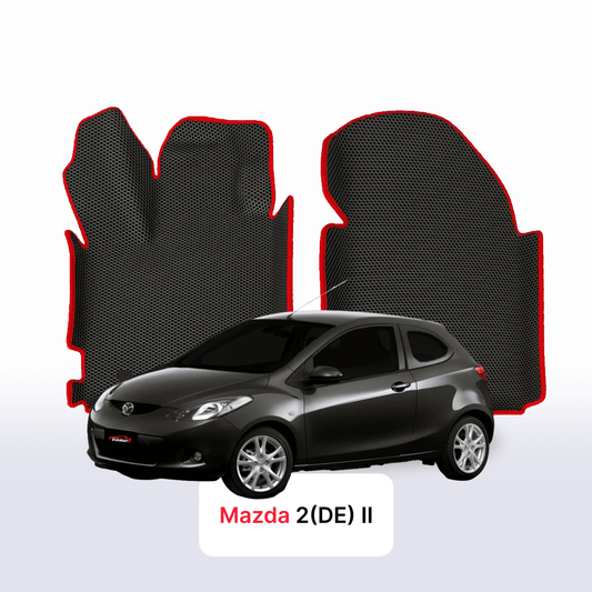 Autokoberce EVAMATS pro Mazdu 2(DE) 2 gen 2007-2010 rok HATCHBACK 3dv.
