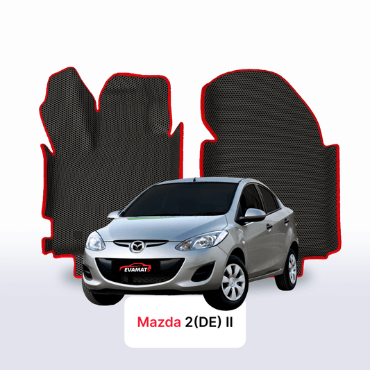 Autokoberce EVAMATS pro Mazdu 2(DE) 2 gen 2007-2014 rok SEDAN