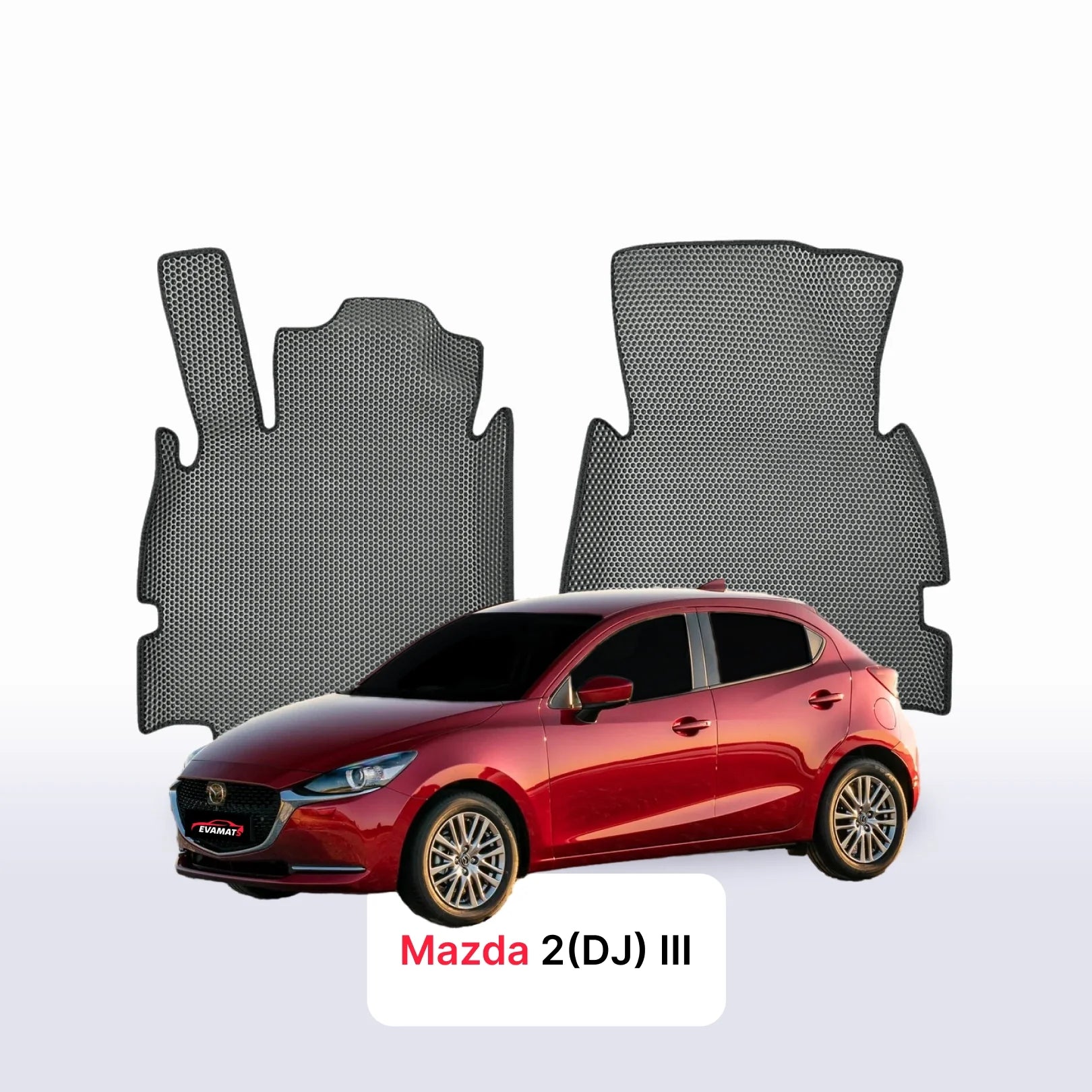Autokoberce EVA pro Mazda 2(DJ) 3 gen 2014-2028 r. HATCHBACK 5 dveří