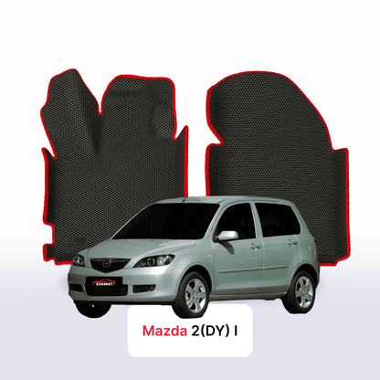 Autokoberce EVAMATS pro Mazdu 2(DY) 1 gen 2003-2007 rok HATCHBACK 5dv.