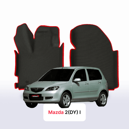 Autokoberce EVAMATS pro Mazdu 2(DY) 1 gen 2003-2007 rok HATCHBACK 5dv.