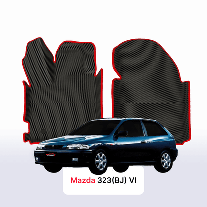 Autokoberce EVA pro Mazda 323(BJ) 6 gen 1998-2001 r. HATCHBACK 3 dveře
