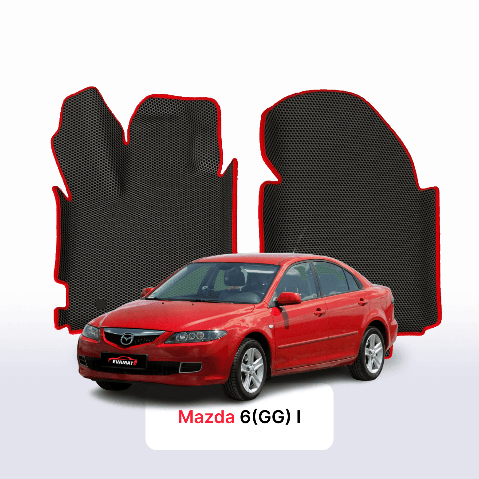 Autokoberce EVA pro Mazda 6(GG) 1 gen 2002-2008 r. LIFTBACK