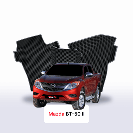 Autokoberce EVAMATS pro Mazda BT-50 2 gen 2015-2020 rok PICK-UP dvoukabina