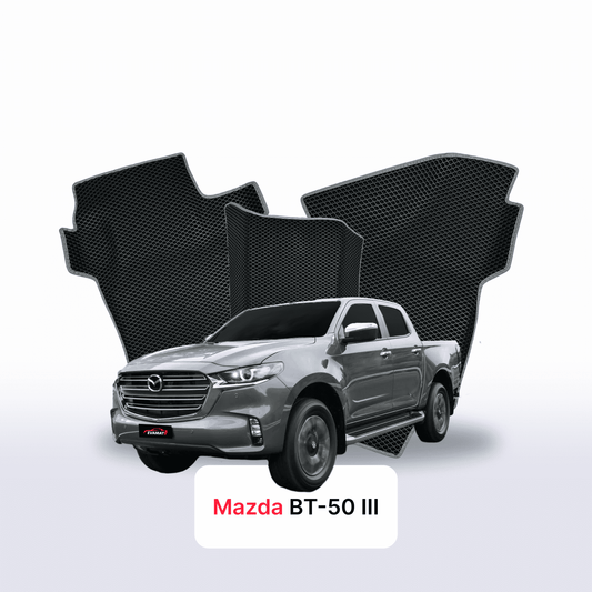 Autokoberce EVAMATS pro Mazda BT-50 3 gen 2020-2025 rok PICK-UP dvoukabina