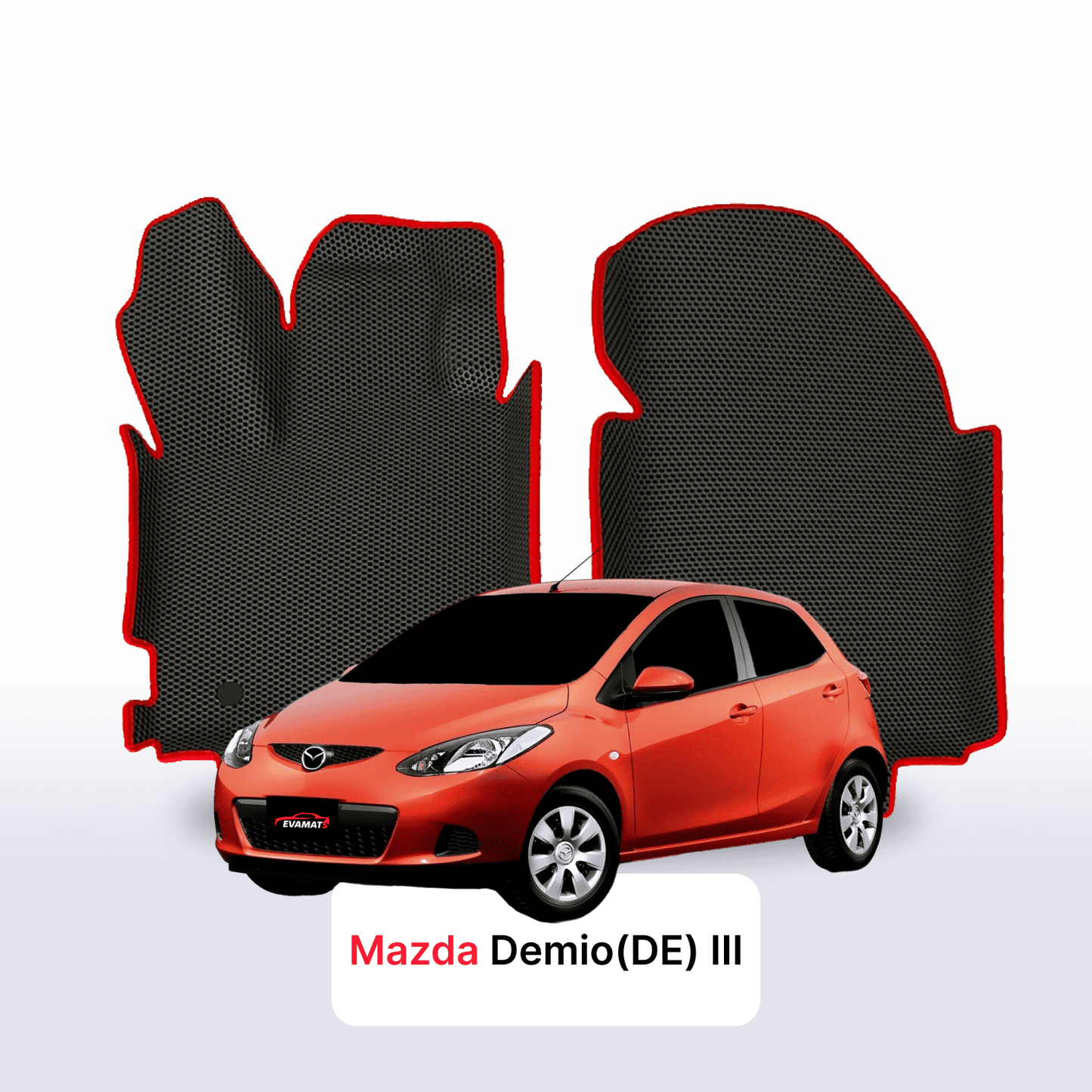 Autokoberce EVAMATS pro Mazda Demio(DE) 3 gen 2007-2014 rok HATCHBACK 5dv.