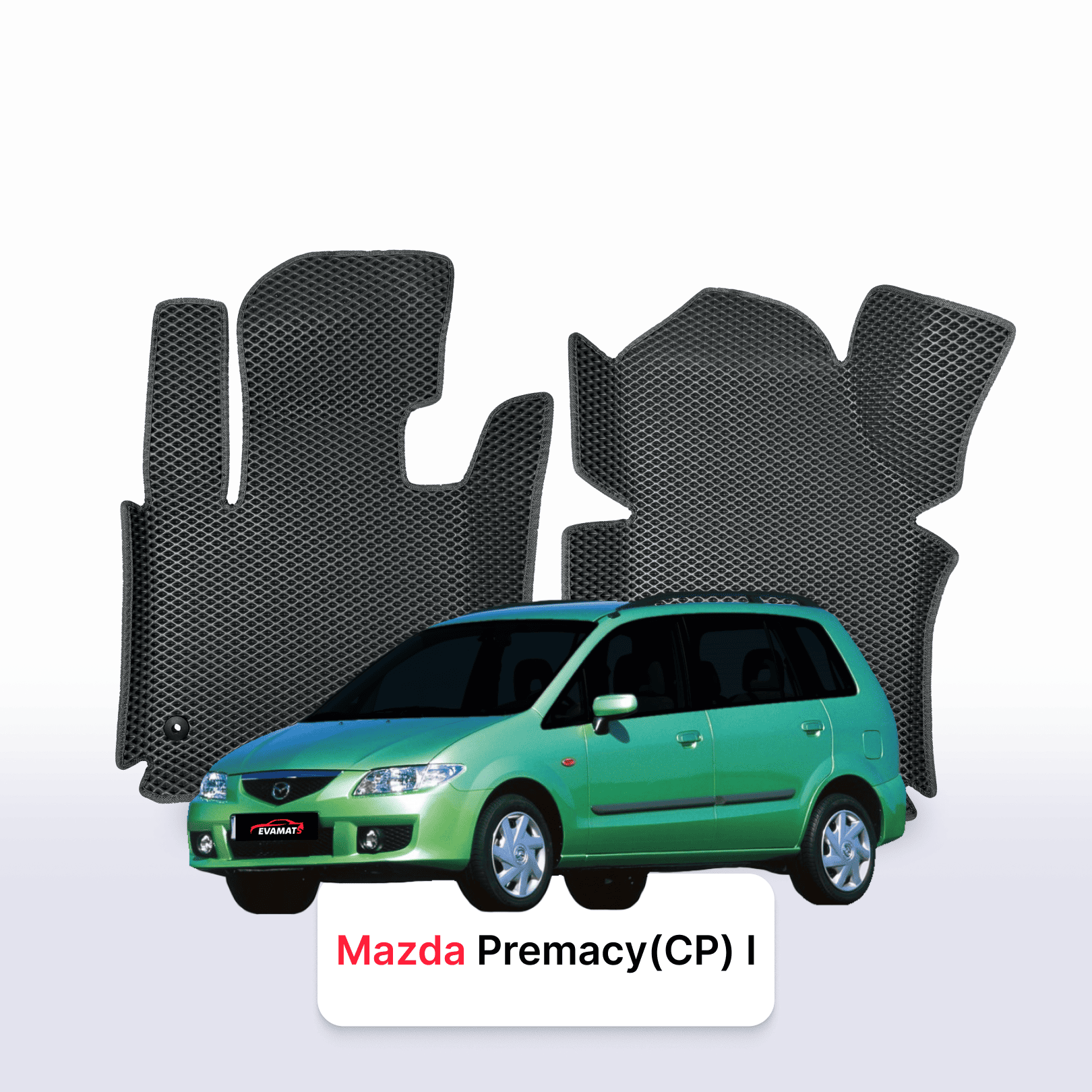 Autokoberce EVA pro Mazda Premacy(CP) 1 gen 1999-2005 r. Minivan