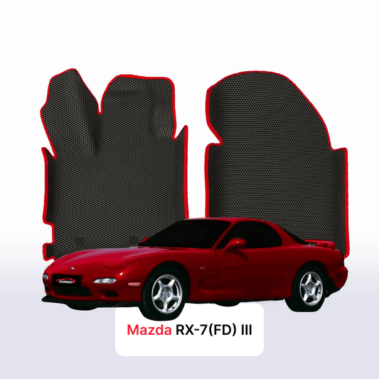 Autokoberce EVAMATS pro Mazda RX-7(FD) 3 gen 1992-2002 rok COUPE