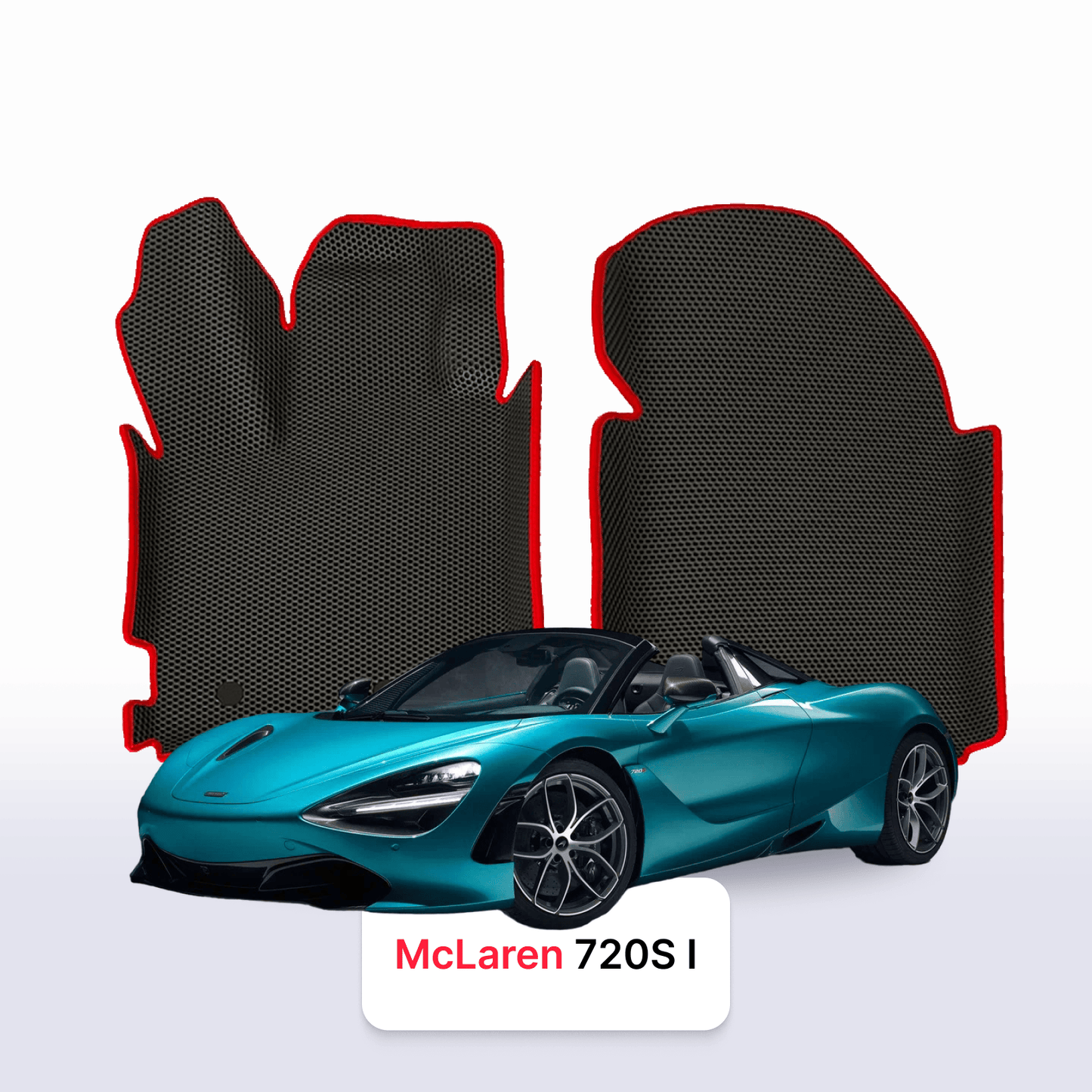Autokoberce EVAMATS pro McLaren 720S 1 gen 2017-2023 rok ROADSTER Spider