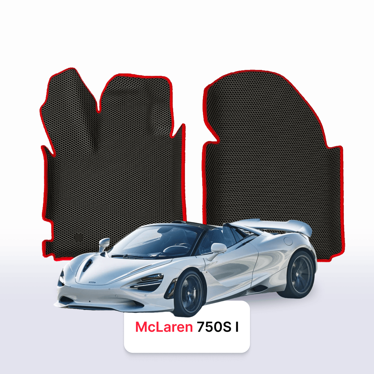 Autokoberce EVAMATS pro McLaren 750S 1 gen 2023-2024 rok ROADSTER Spider