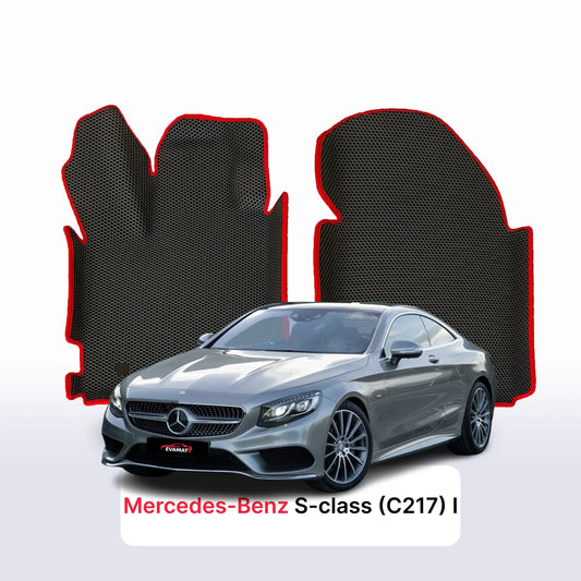 Autokoberce EVAMATS pro Mercedes-Benz S-klasa (C217) 1 gen 2014-2021 r. KUPÉ