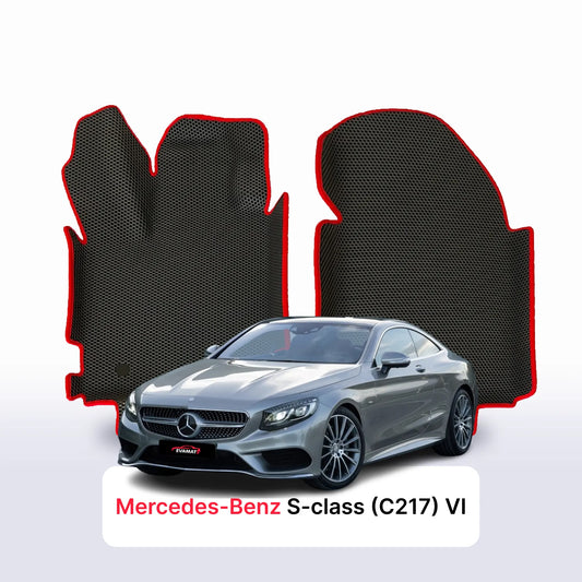 Autokoberce EVAMATS pro Mercedes-Benz S-klasa 6 gen (C217) 2014-2020 r. KUPÉ