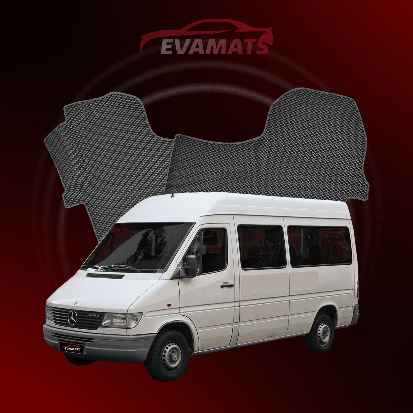 Autokoberce EVAMATS pro Mercedes-Benz Sprinter 1 gen (W903) 1995 – 2006 rok BUS
