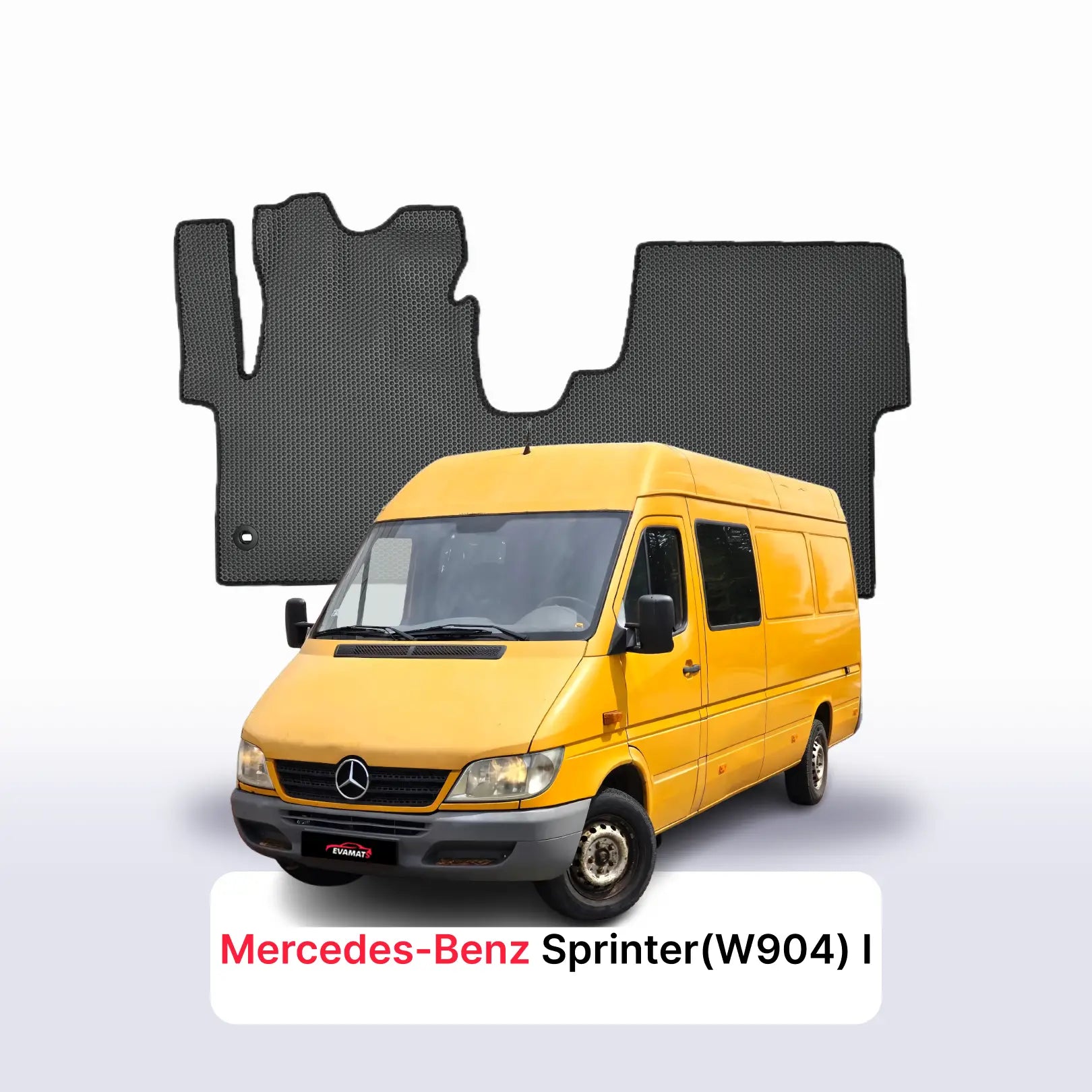 Autokoberce EVAMATS pro Mercedes-Benz Sprinter 1 gen (W904) 1995-2006 r. DODÁVKA