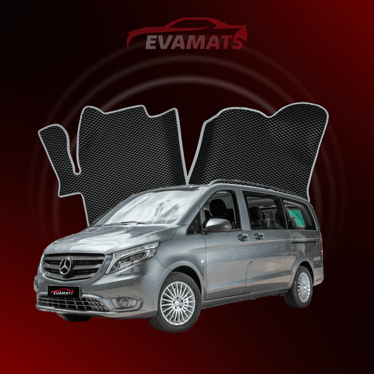Autokoberce EVAMATS pro Mercedes-Benz Vito (W447) 2014-2025 rok MINIVAN