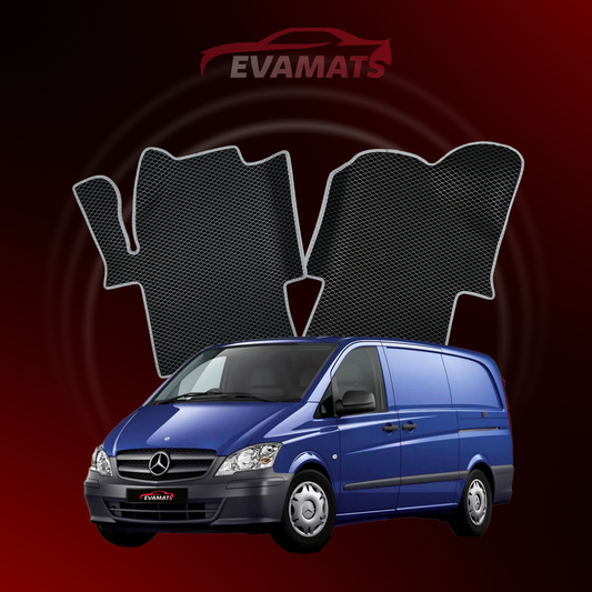 Autokoberce EVAMATS pro Mercedes-Benz Vito (W639) 2003 – 2014 rok VAN