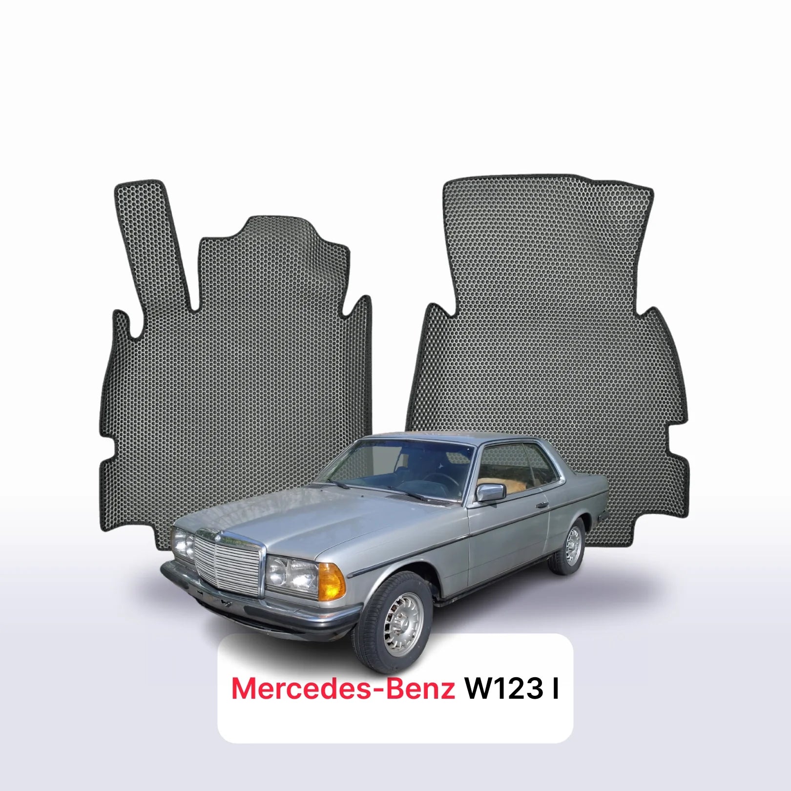 Autokoberce EVAMATS pro Mercedes-Benz W123 1 gen 1975-1986 r. KUPÉ