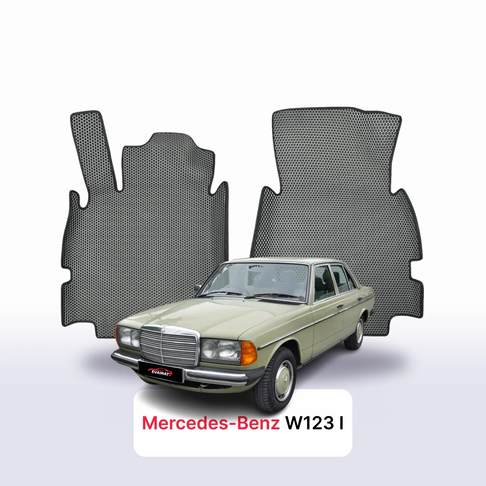 Autokoberce EVAMATS pro Mercedes-Benz W123 1 gen 1975-1986 r. SEDAN
