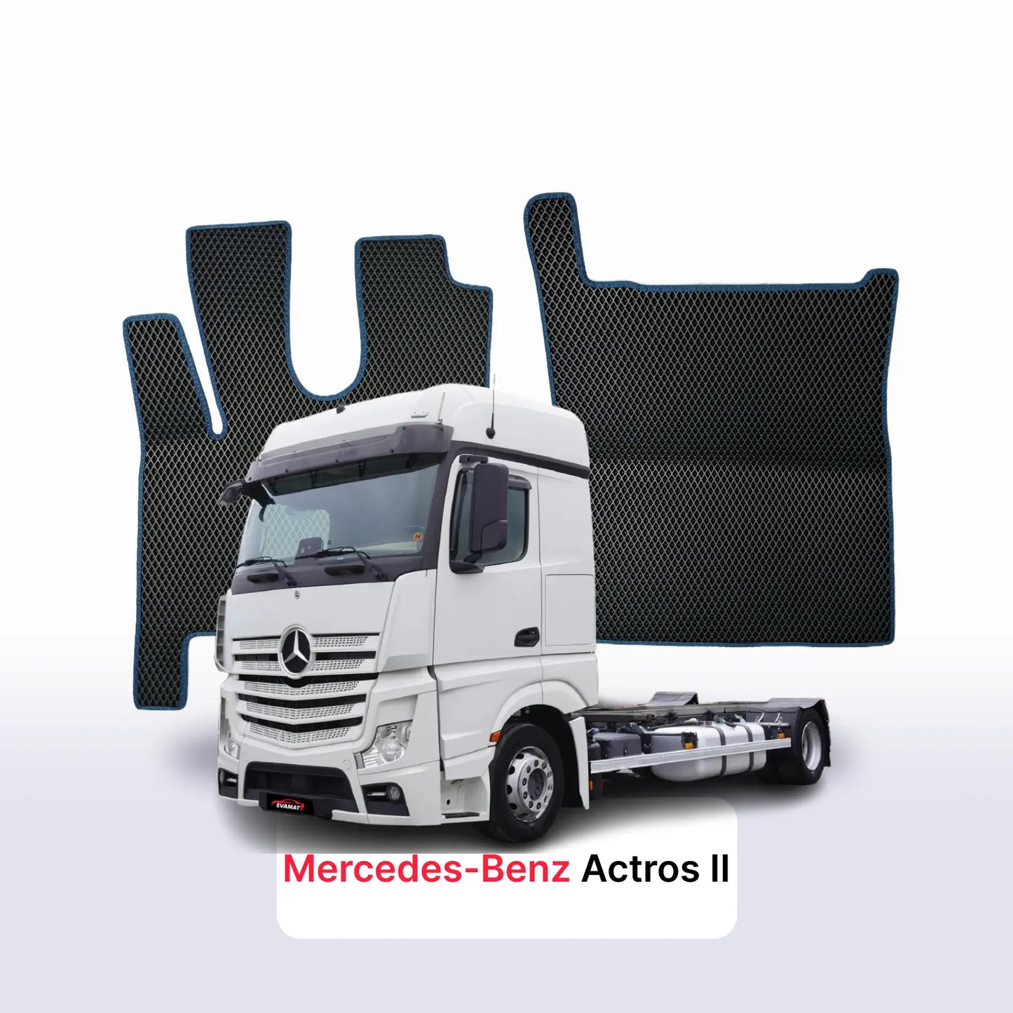 Autokoberce EVAMATS pro Mercedes-Benz Actros 2 gen 2008-2020 r. NÁKLADNÍ AUTO