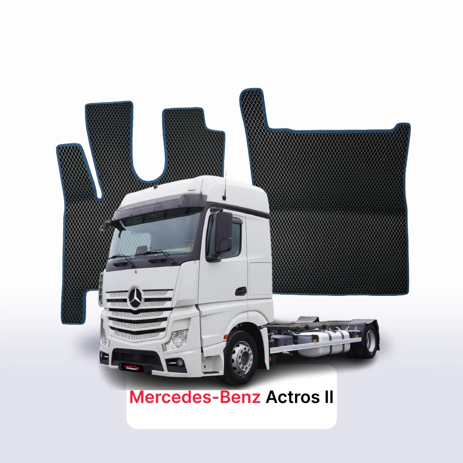 Autokoberce EVAMATS pro Mercedes-Benz Actros 2 gen 2008-2020 r. NÁKLADNÍ AUTO