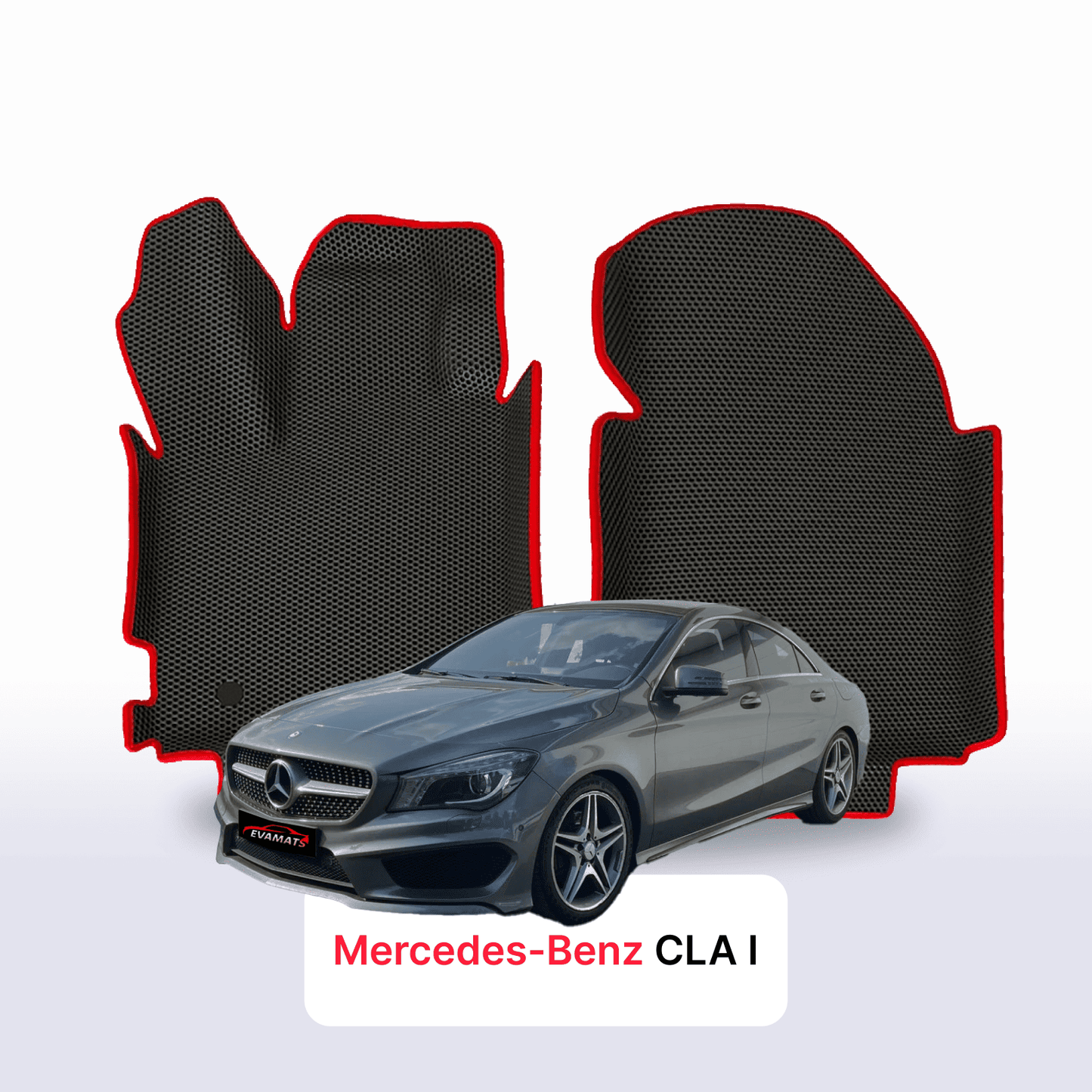 Autokoberce EVAMATS pro Mercedes-Benz CLA 1 gen (C117) 2013 – 2019 rok SEDAN
