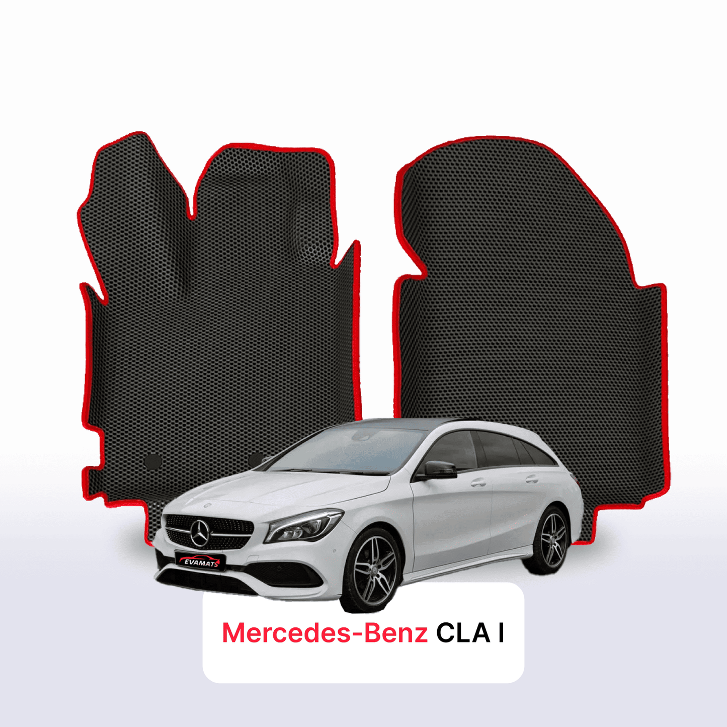 Autokoberce EVAMATS pro Mercedes-Benz CLA 1 gen (X117) shooting brake 2013-2019 r. KOMBI