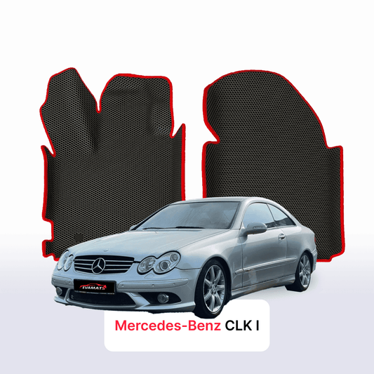 Autokoberce EVAMATS pro Mercedes-Benz CLK 1 gen (C208) 1997 – 2002 rok COUPE