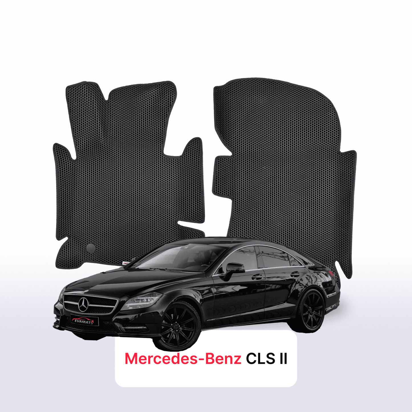 Autokoberce EVAMATS pro Mercedes-Benz CLS 2 gen (C218) 2010 – 2018 rok SEDAN