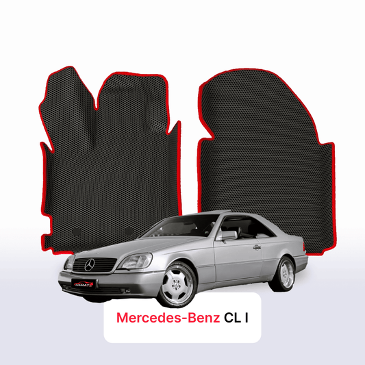 Autokoberce EVAMATS pro Mercedes-Benz CL 1 gen (W140) 1992-1998 r. KUPÉ