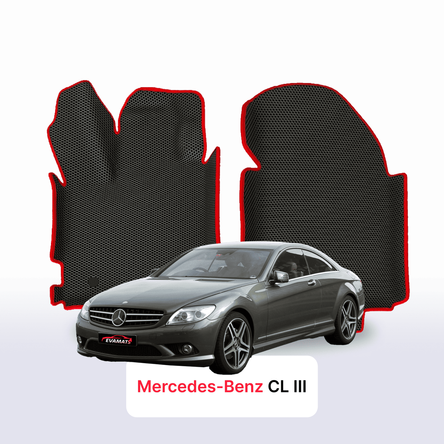 Autokoberce EVAMATS pro Mercedes-Benz CL 3 gen (W216) 2006–2014 rok COUPE