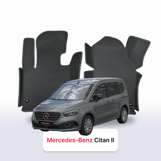 Autokoberce EVAMATS pro Mercedes-Benz Citan 2 gen (W420) 2021-2027 r. KOMBIVAN