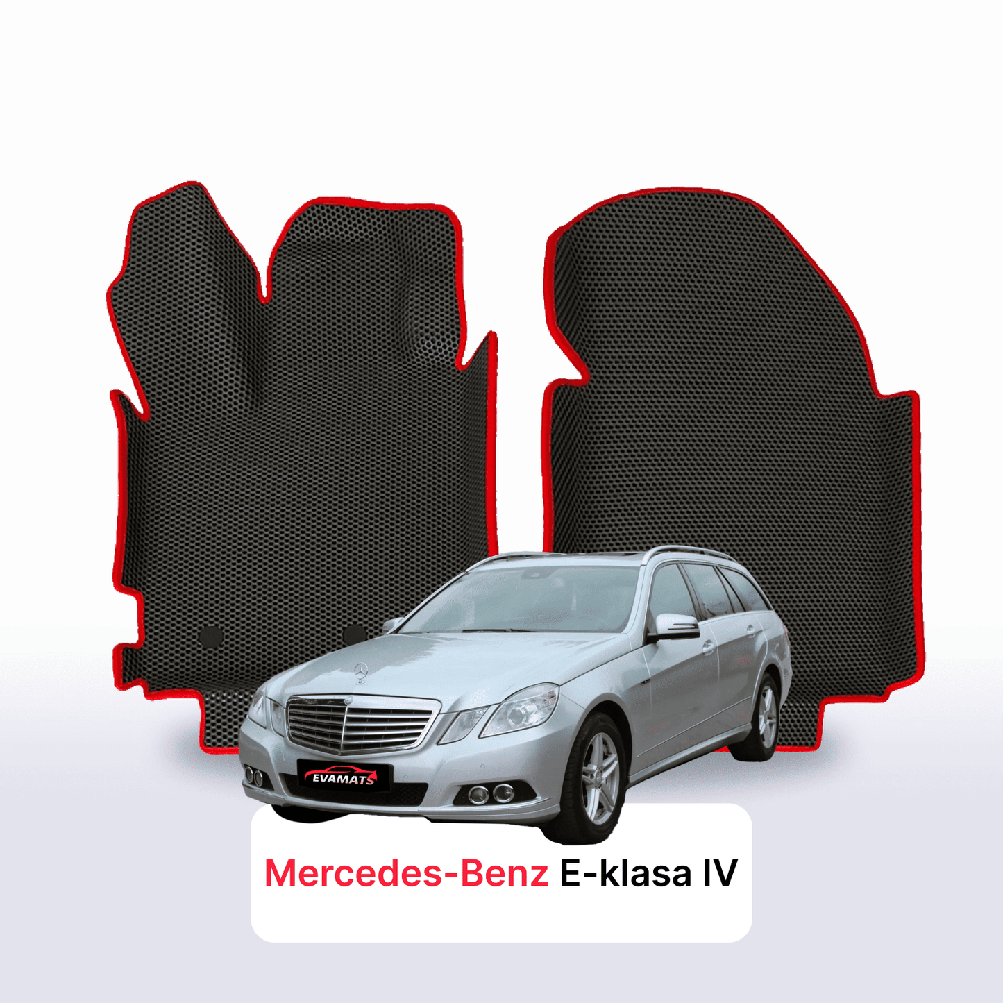 Autokoberce EVAMATS pro Mercedes-Benz E-clasa 4 gen (W212) 2009 – 2016 rok STATION WAGON