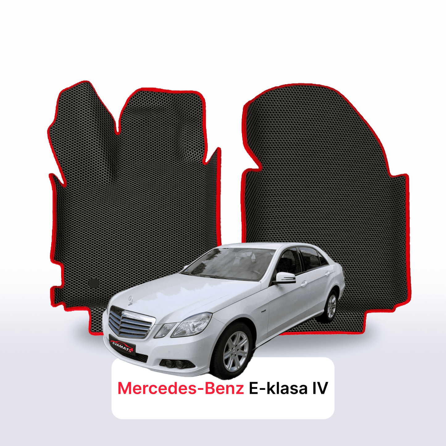 Autokoberce EVAMATS pro Mercedes-Benz E-klasa 4 gen (W212) 2009-2016 r. SEDAN