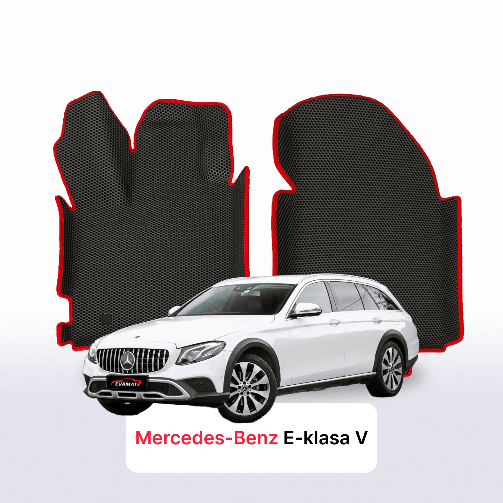 Autokoberce EVAMATS pro Mercedes-Benz E-klasa 5 gen (V213) 2016-2023 r. All Terrain KOMBI