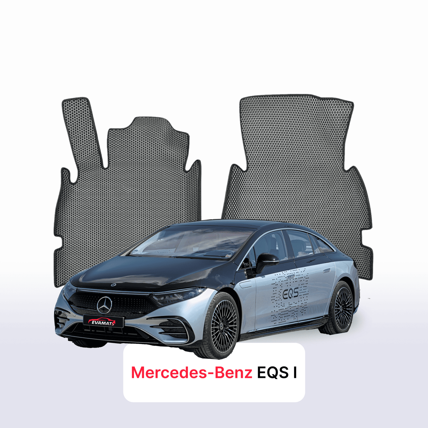 Autokoberce EVAMATS pro Mercedes-Benz EQS (V297) 2021-2025 rok SEDAN