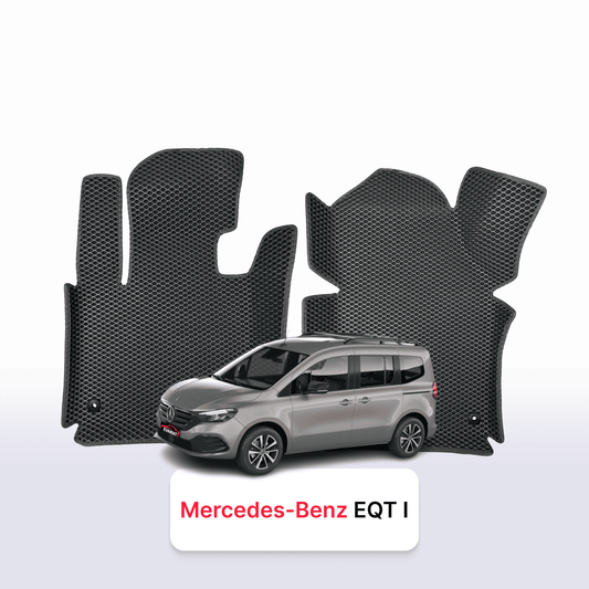 Autokoberce EVAMATS pro Mercedes-Benz EQT 1. generace 2021-2025 MINIVAN 7 míst
