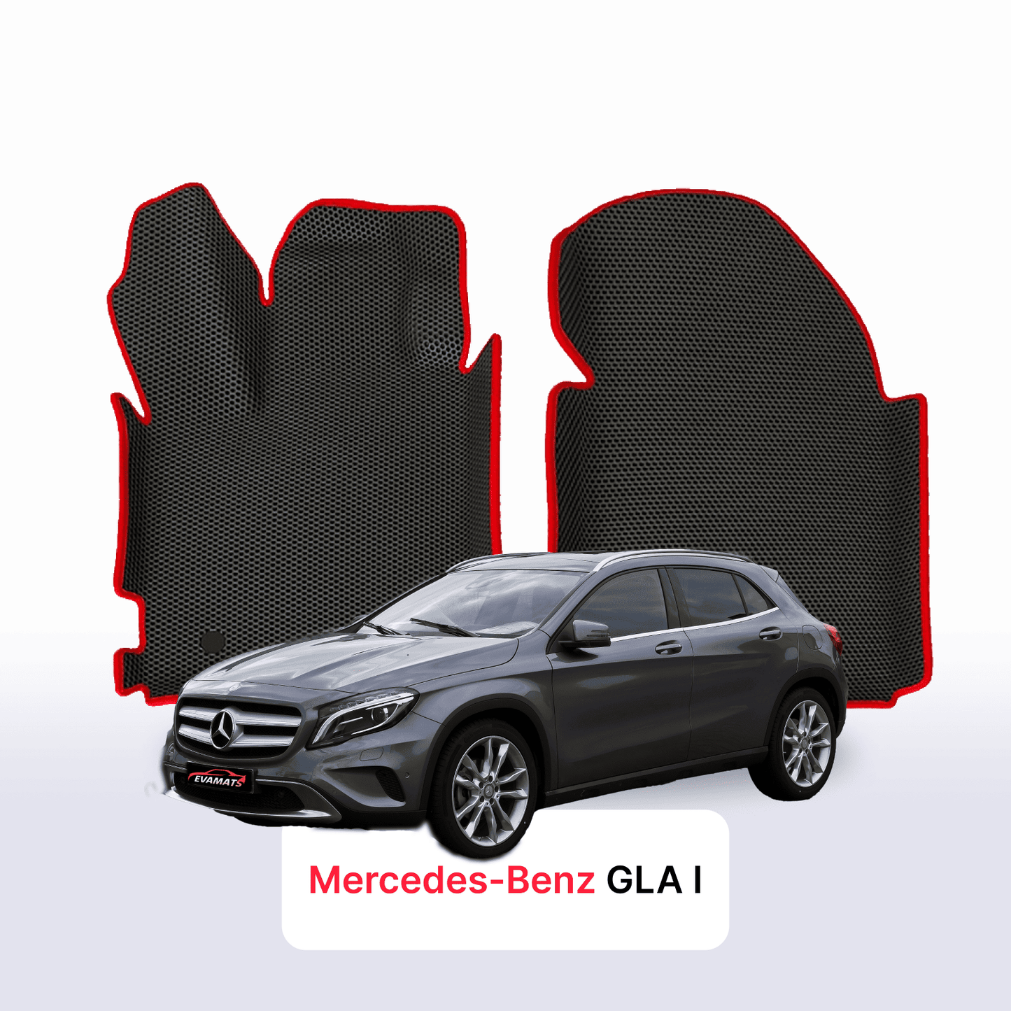 Autokoberce EVAMATS pro Mercedes-Benz GLA 1 gen (X156) SUV ročník 2013 – 2019